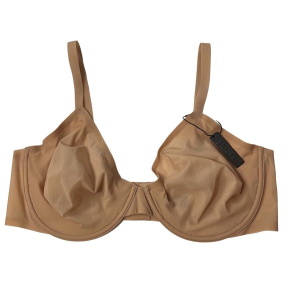 SKIMS Naked Demi Underwire Bra 42D Honey - Picture 2 of 9